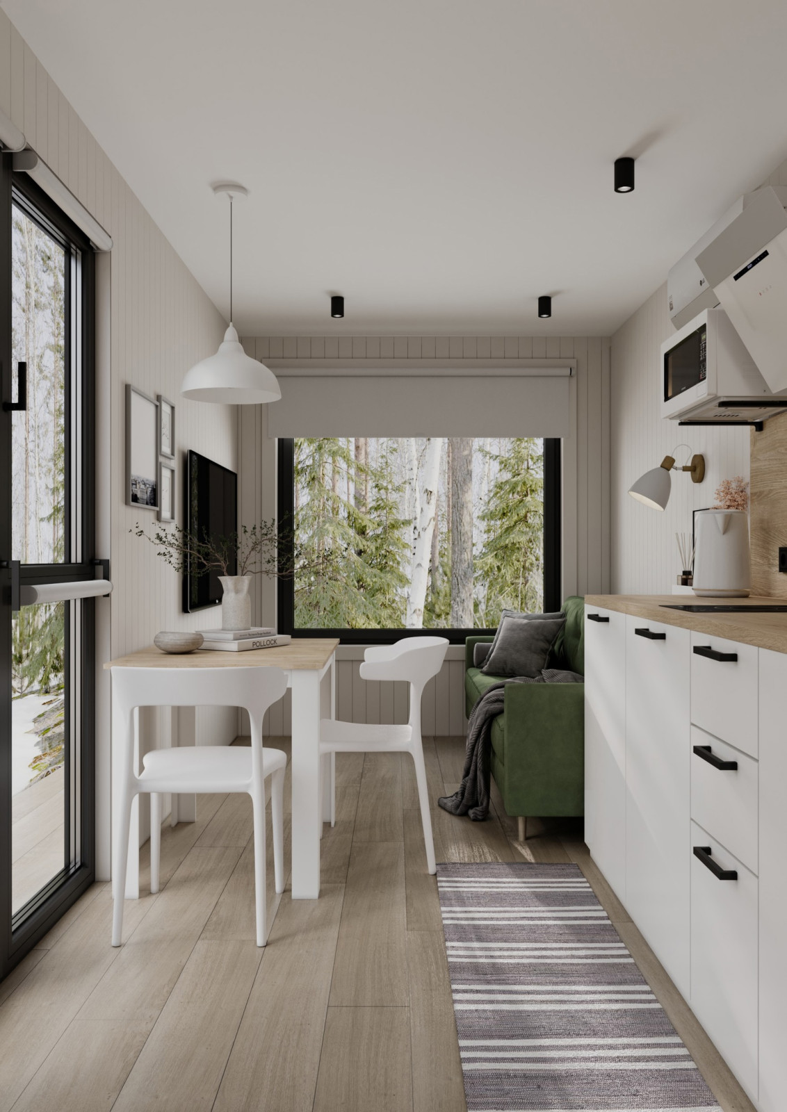 Проект дачного домика из морского контейнера