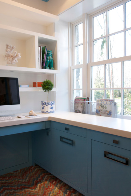 Rye Renovation transitional-home-office