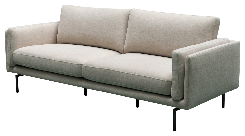 Aurora StainResistant Fabric Sofa Transitional Sofas by Abbyson