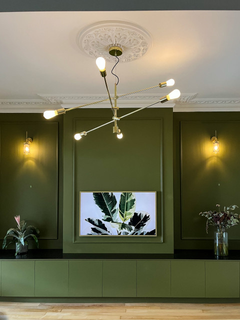 SW18 Living Spaces nyklassisk-dagligstue