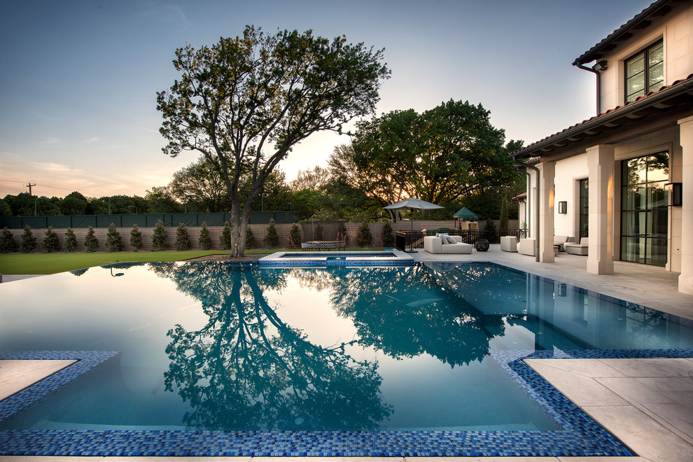 DELOACHE residence Pool Dallas by Symmetry Architects Houzz