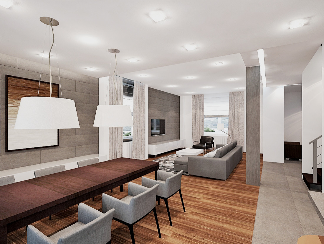 ЧЕРНО_БЕЛЫЙ загородный дом