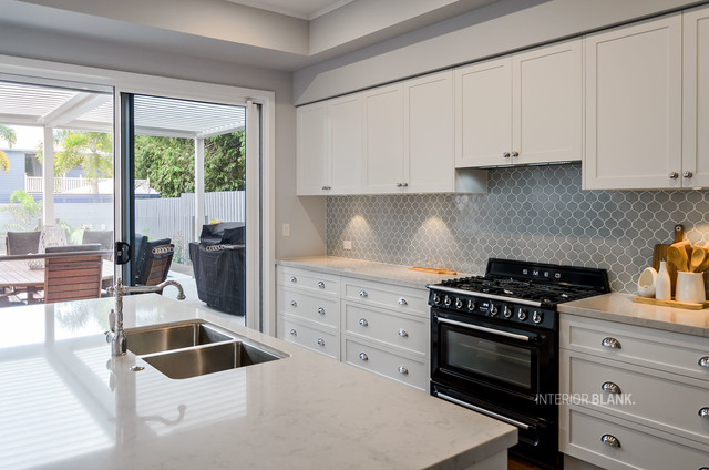 The Classic Hamptons Kitchen maritimt-koekken