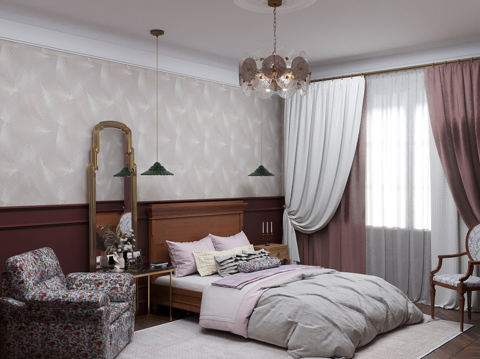 Дизайн-проект трехкомнатной квартиры для пары средних лет.