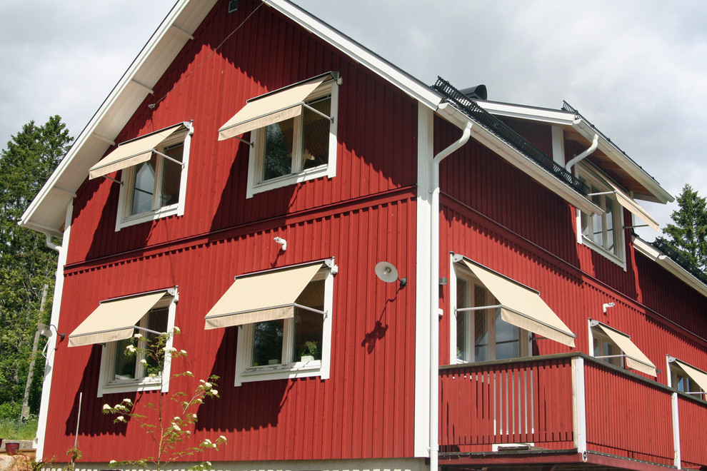 Photo of a scandinavian exterior in Stockholm.