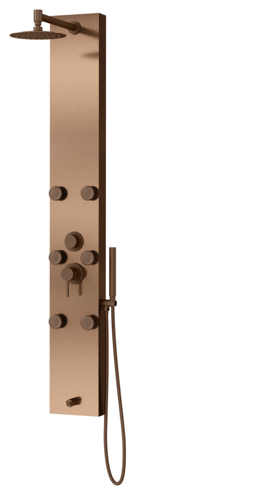 Monterey Shower System Contemporary Shower Panels And Columns by