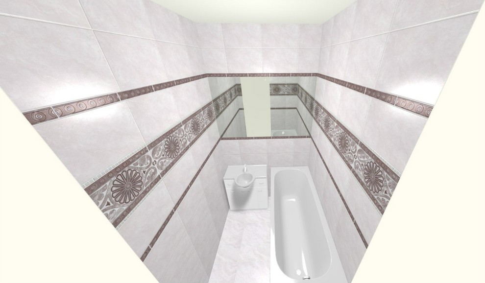 Наши работы по 3D Дизайну раскладки плитки