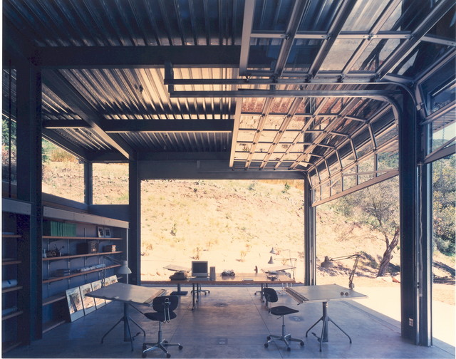 Arm-R-Lite Barton Myers Aluminum Glass Overhead Sectional Garage Door