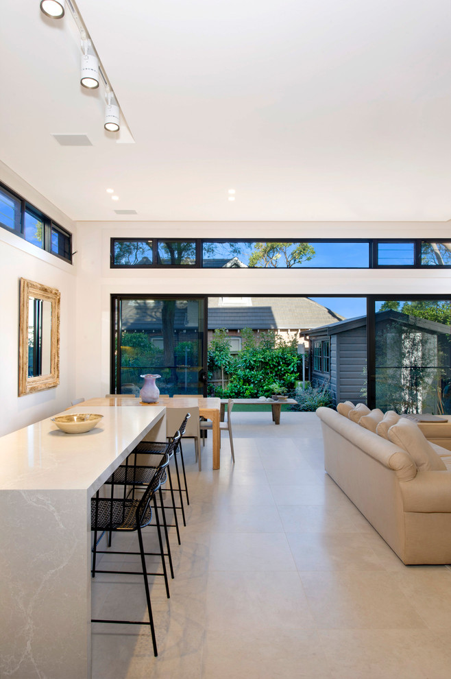20 Lilyfield - Contemporary - Living Room - Sydney - by Christopher ...