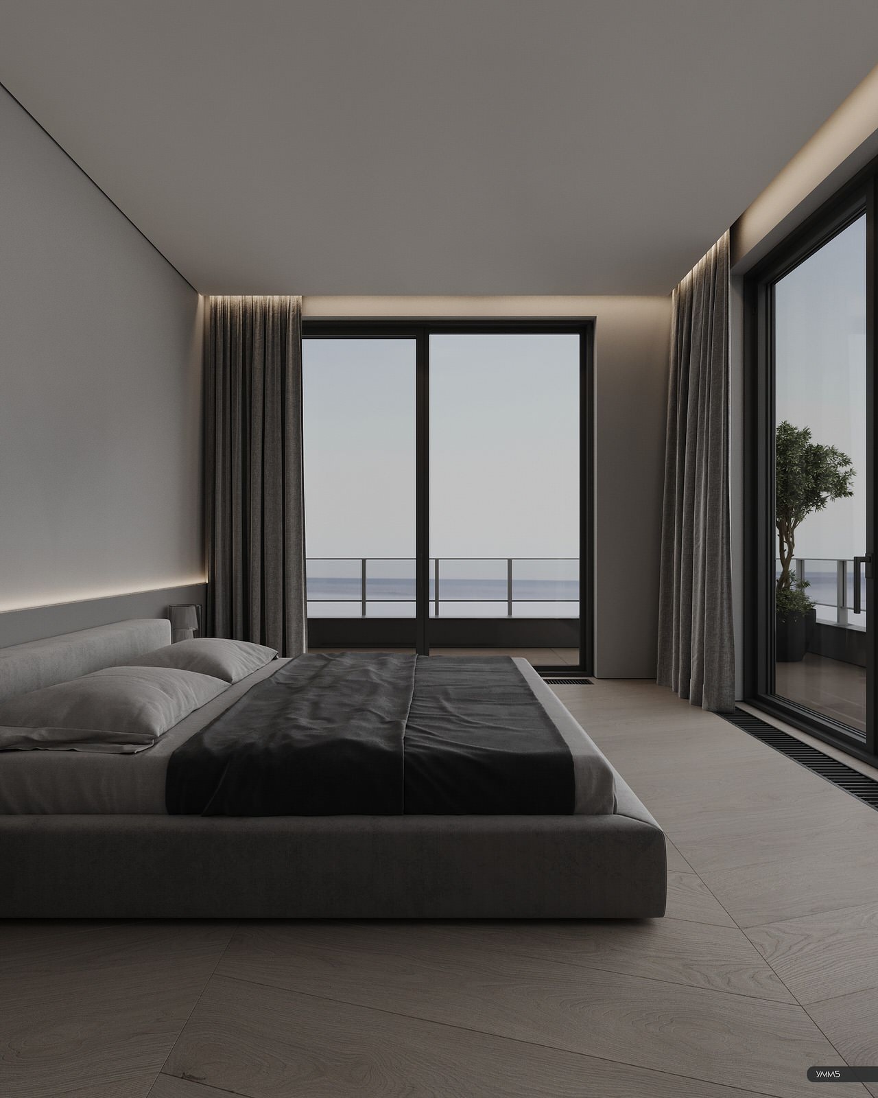 ATLANTIS A | Проект квартиры в Зеленоградске ЖК Атлантис 82 м2