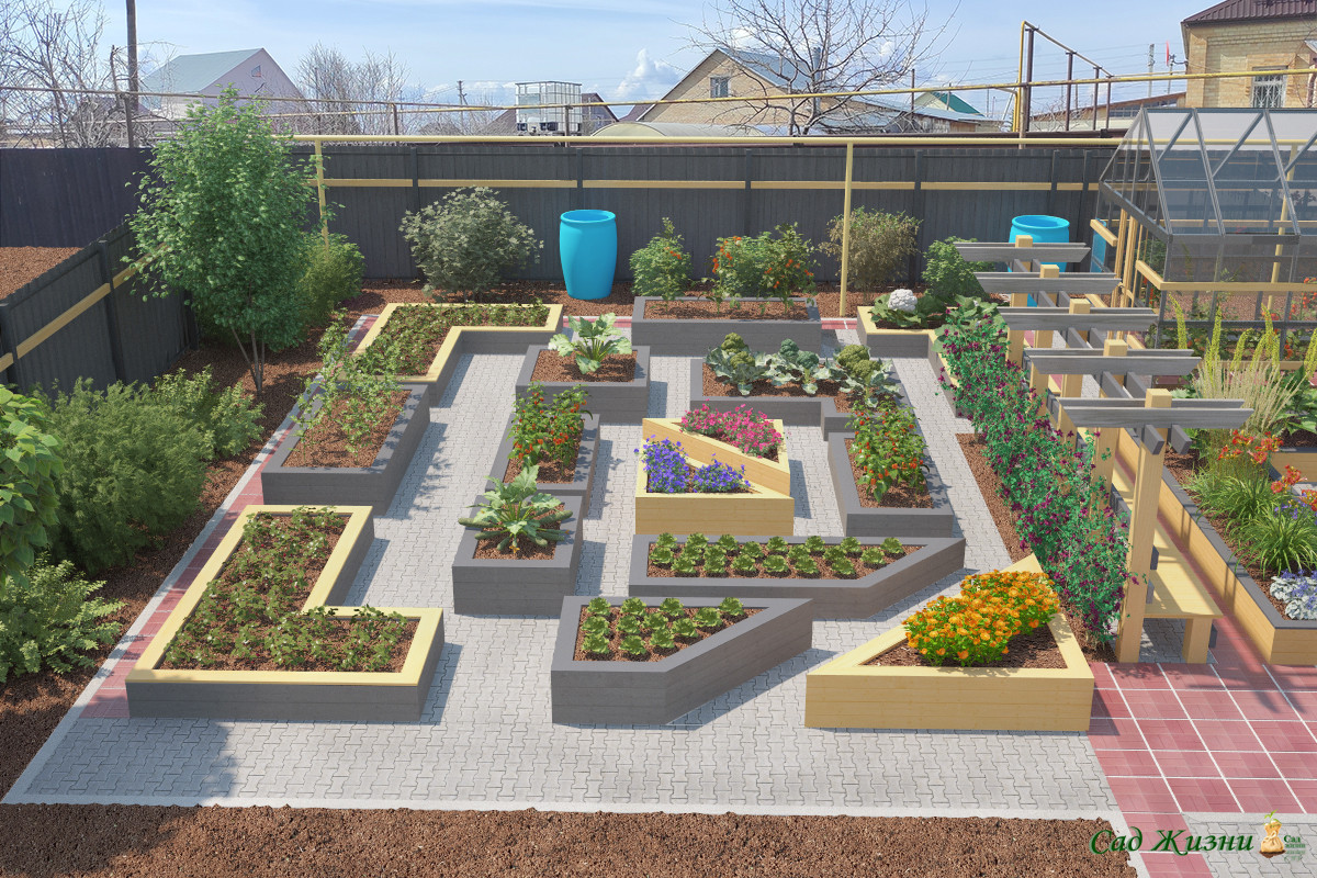 Дизайн приусадебного участка в г. Богданович, Свердловская область