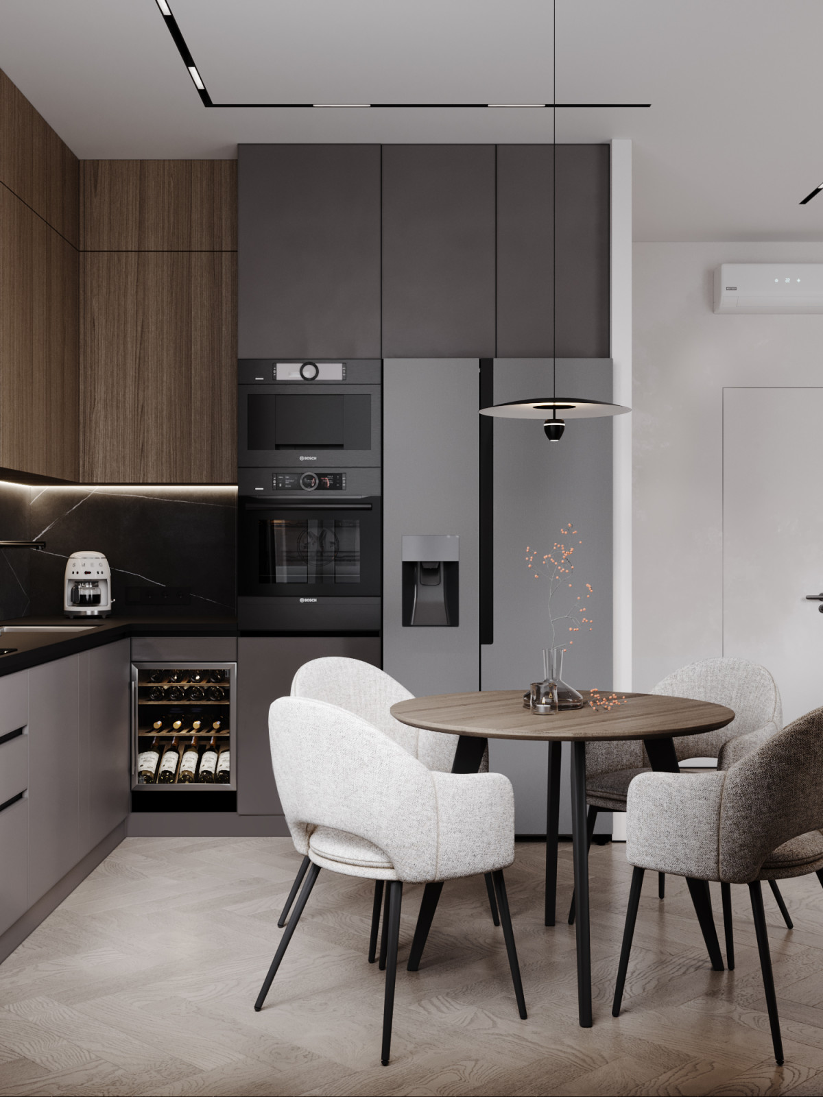 Идеальный современный интерьер в ЖК Homecity