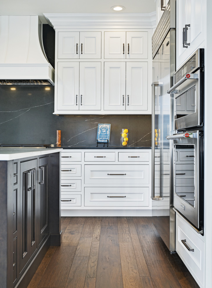 Inspiration for a transitional kitchen remodel in Seattle