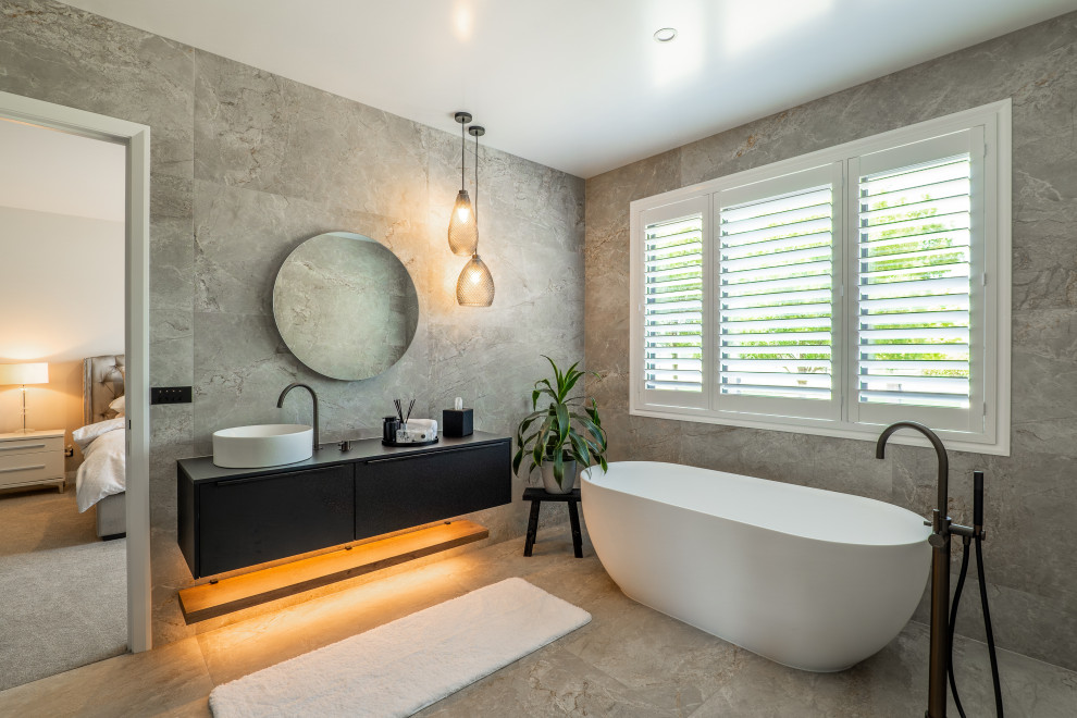 Sophisticated, Moody Aesthetic New Build