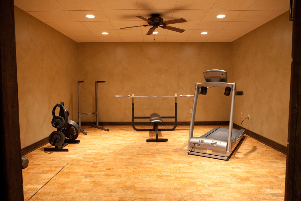 Country home gym in Other.