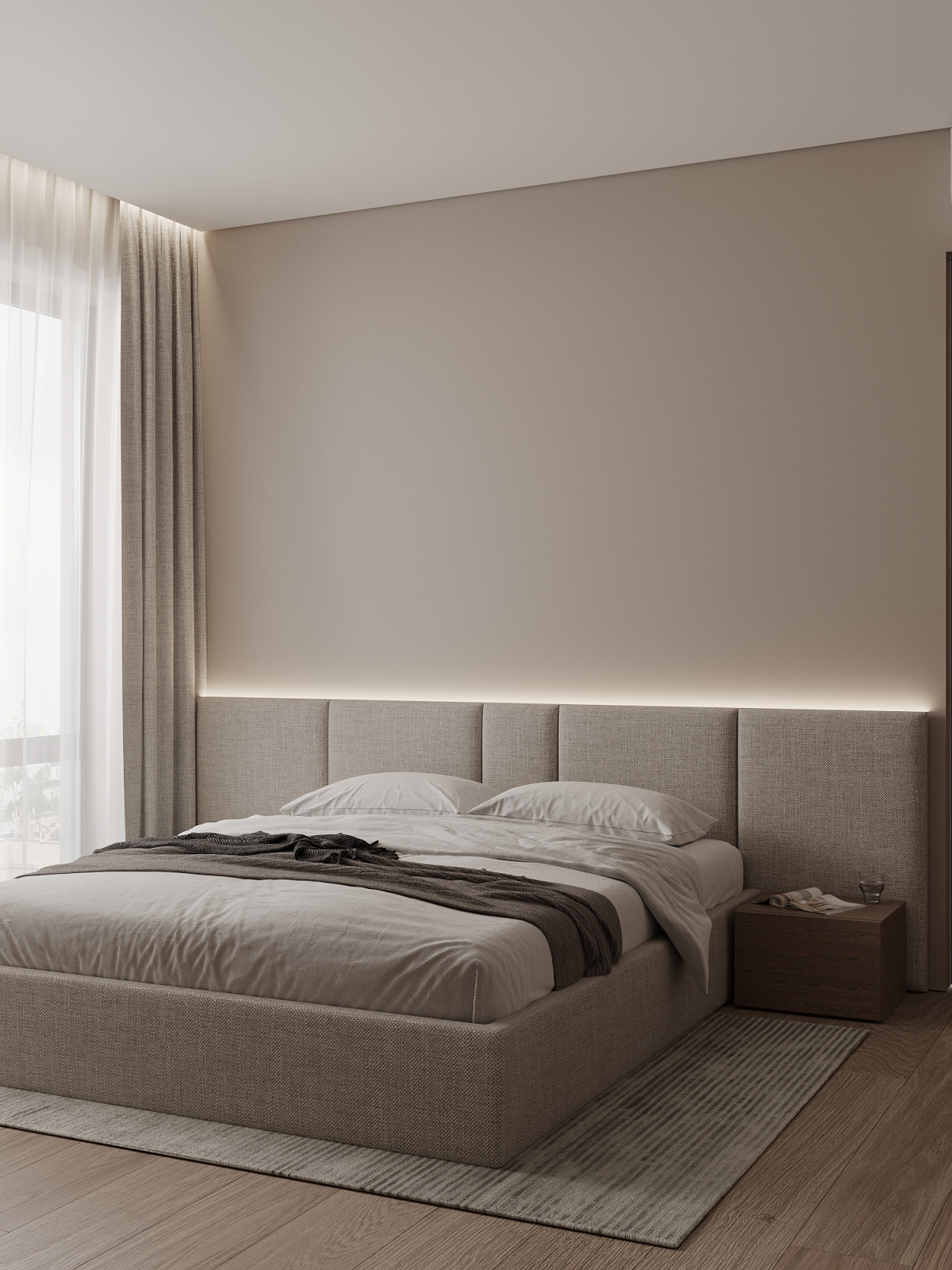 ЖК «Павелецкая Сити» — современный минимализм в нейтральных оттенках