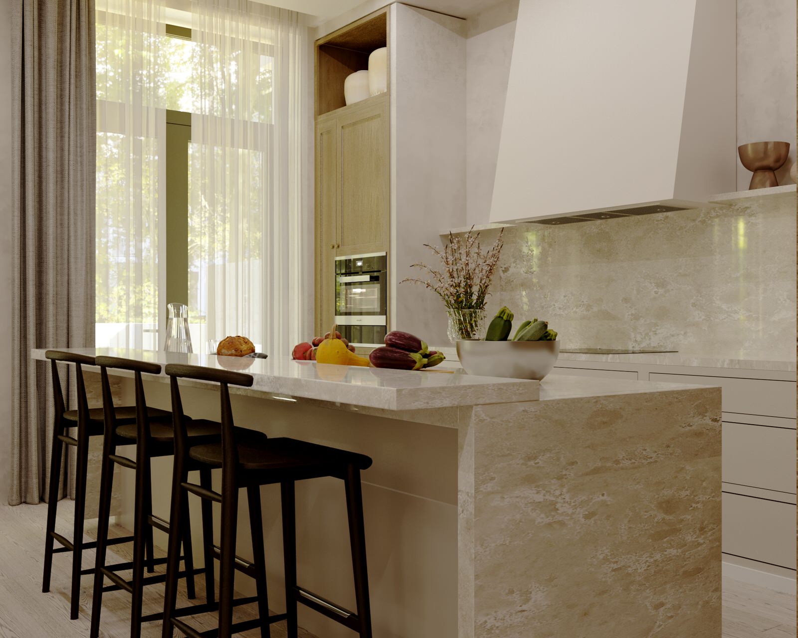 кухня в американском стиле