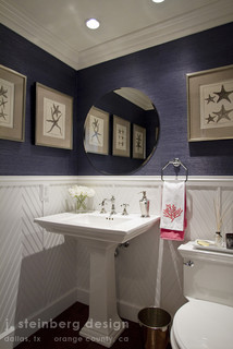 Monarch Beach Powder Room - Traditional - Powder Room - Orange County ...