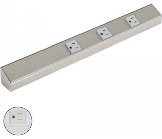 APT Angled Power Strip Contemporary Extension Cords And Power