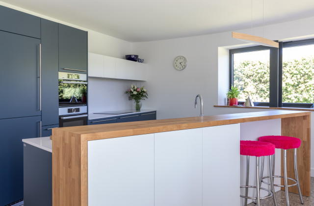 Water Tower House modern-kitchen