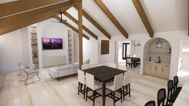 Bernal transitional-rendering