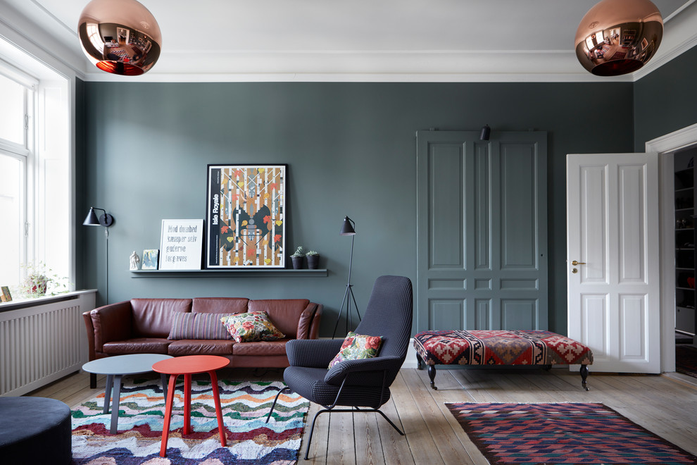 Design ideas for a scandinavian living room in Copenhagen.