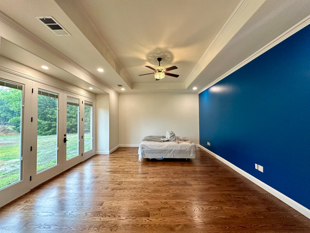 Custom Home - Master Bedroom - Wylie, TX