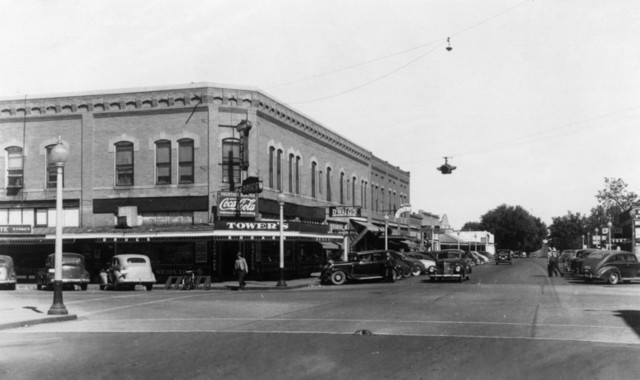 Prosser Washington Street Scene View Of The Strand Hotel Prosser Washington Street Scene View Of The Strand Hotel Print