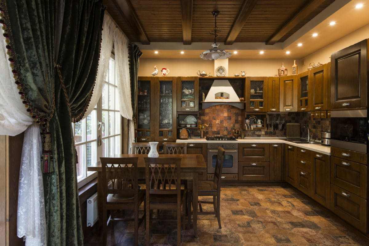 Оформление загородного дома