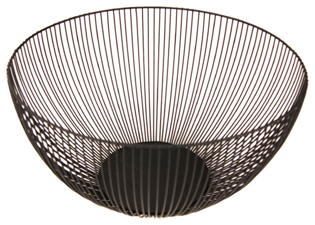 12 Tall Kai Wire Fruit Bowl Black Bowls And 12 Tall Kai Wire Fruit Bowl Black Bowls And Baskets By Ctg Brands Inc