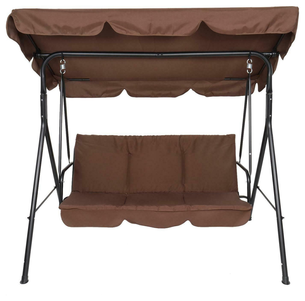 Outdoor Swing Coffee Contemporary Porch Swings by AffordableVariety Houzz