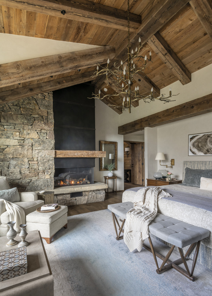 Mountain style bedroom photo in Philadelphia