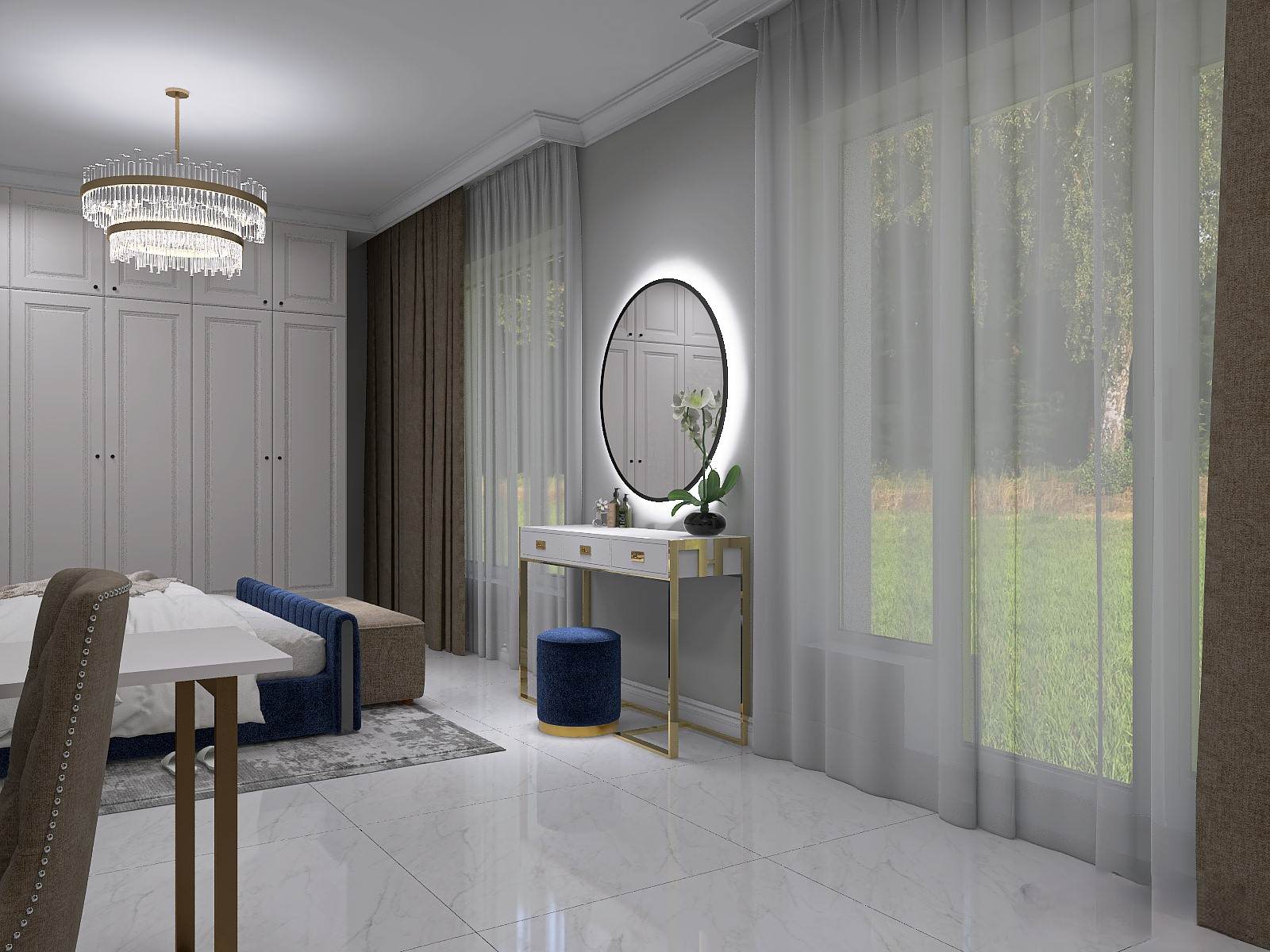 Спальня-кабинет