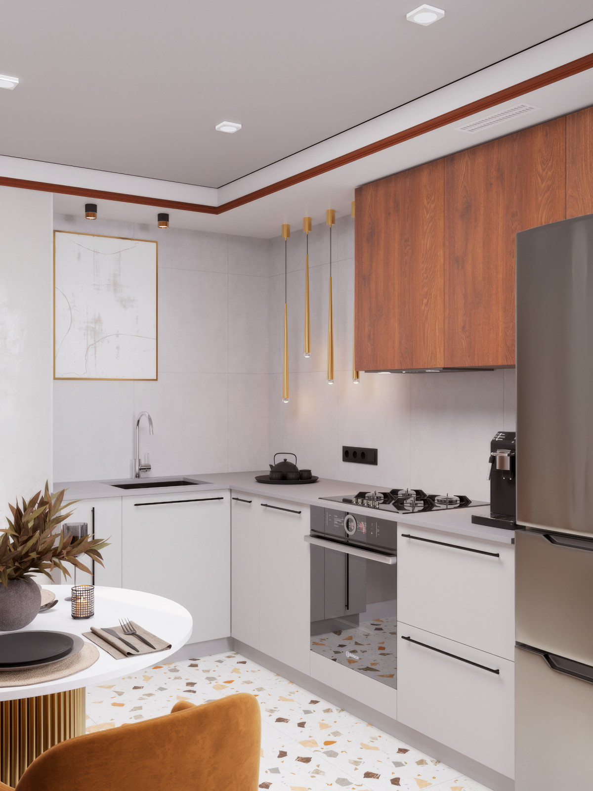 Мини-проект, кухня в серии П-18\12