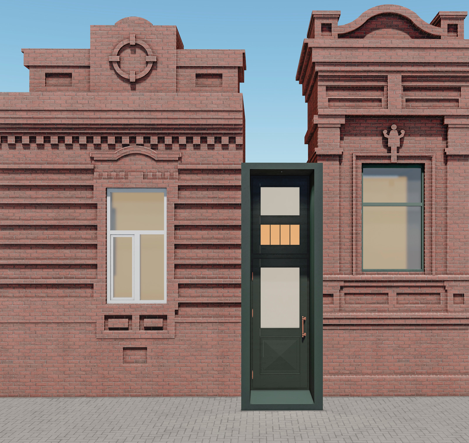 Концепт входной группы. Галерея Ларина.