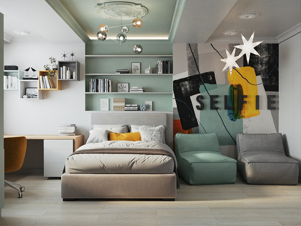 квартира в стиле фьюжн