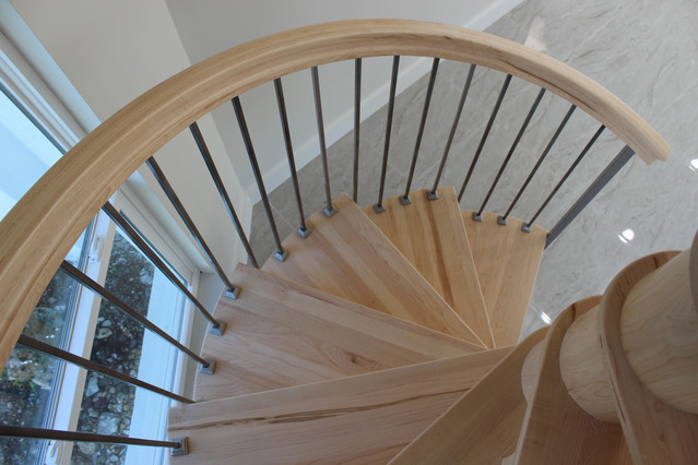 Maple Spiral nyklassisk-trappa