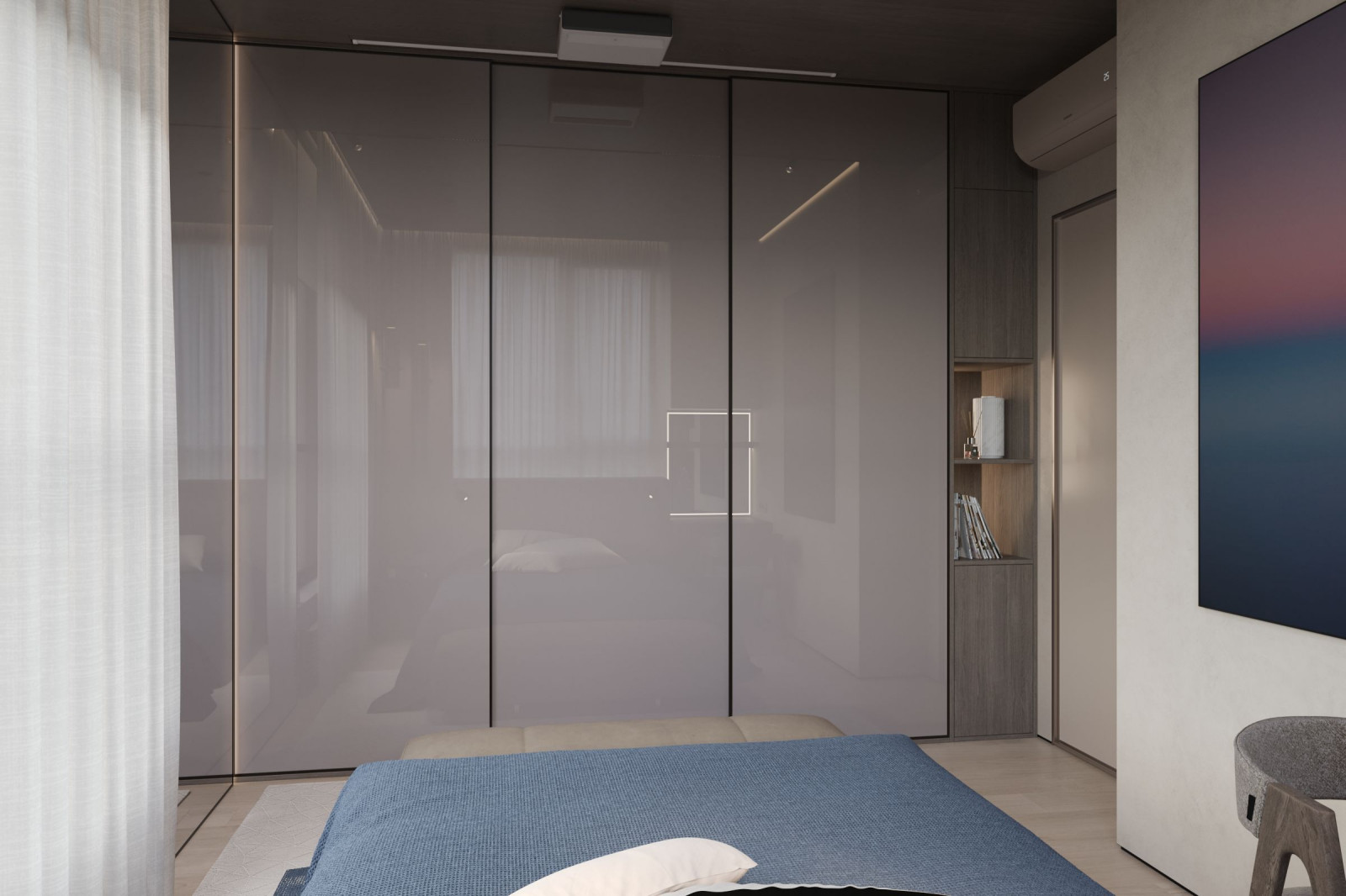 Интерьер квартиры в Москве.