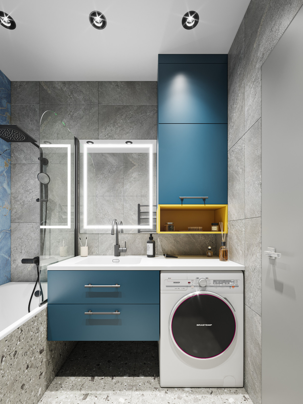 Дизайн-проект 62 м2 ул. Кременчугская улица, 3, к2