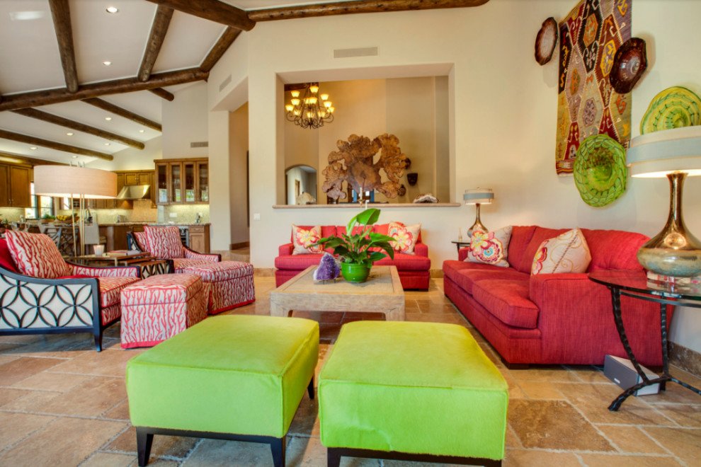 Colorful Sitting Room - Great for Conversation