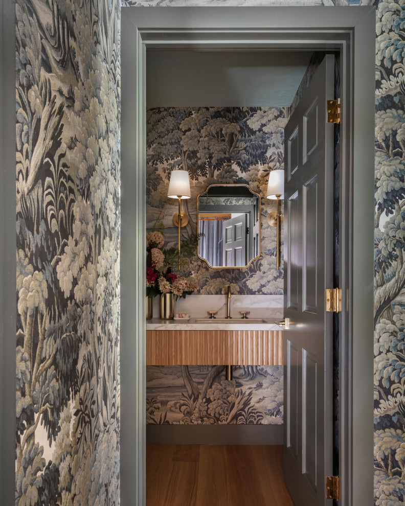 The Aerie - Transitional - Powder Room - San Francisco - by Kamber ...