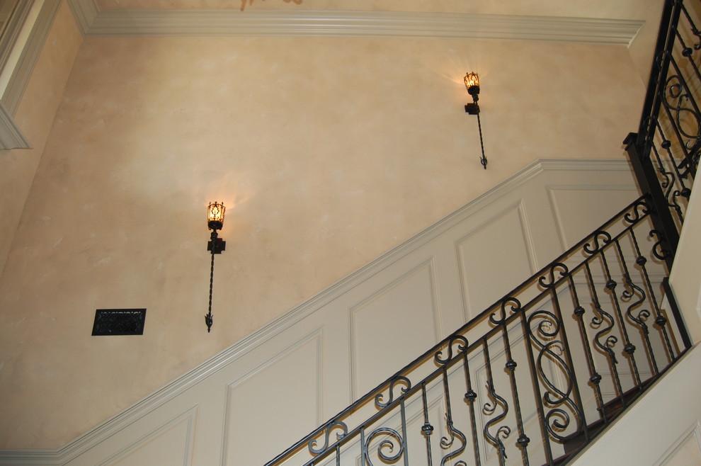 Inspiration for a rustic entryway remodel in Austin