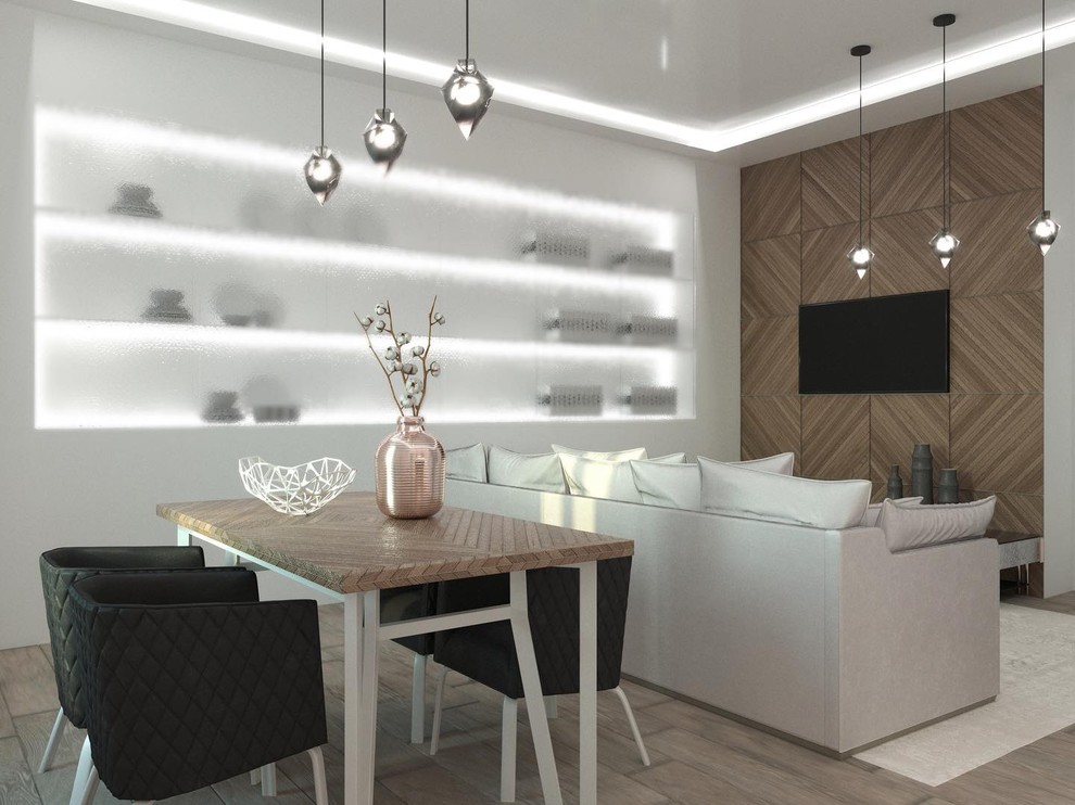 Проект квартиры в скандинаском и эко-стилях, Екатеринбург, 140 кв.м.