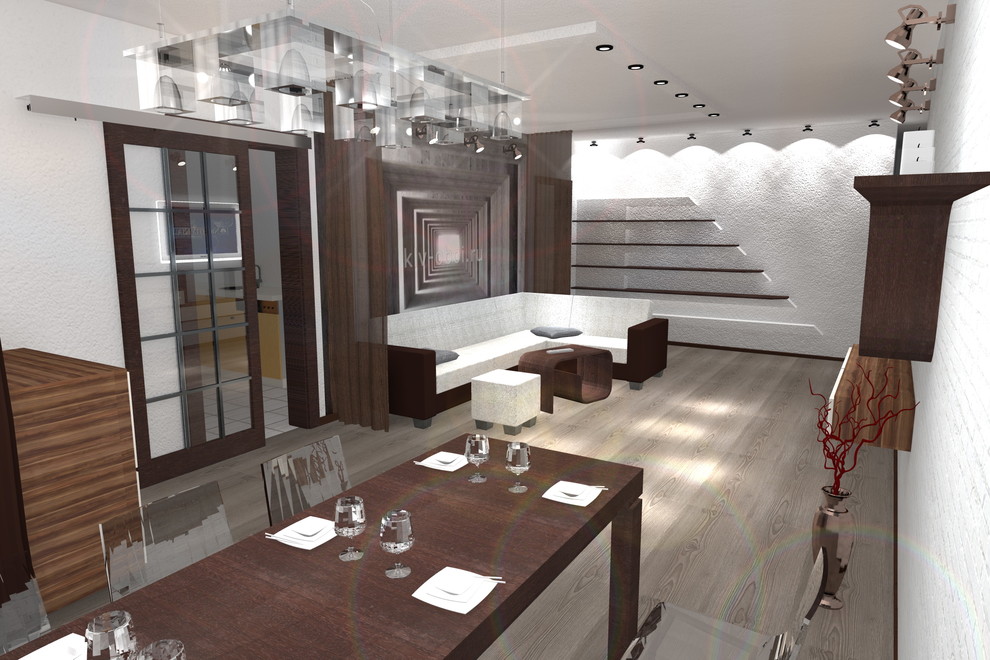 Проект квартиры г. Москва (два варианта)