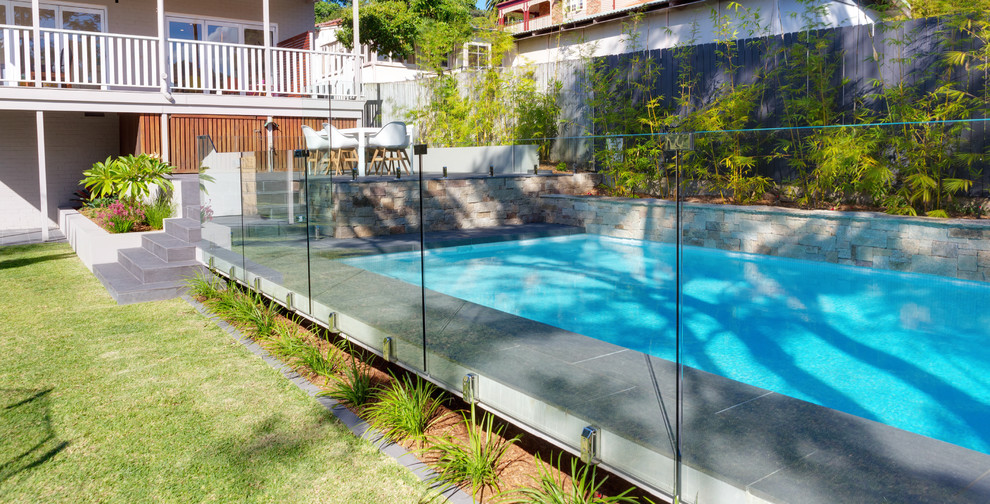 Design ideas for a contemporary pool in Sydney.
