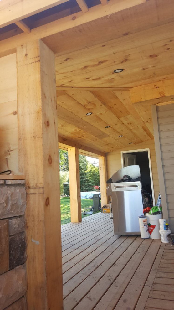 Pine Porch Ceiling / Soffit