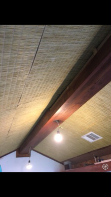 Kitchen Ceiling Beam Cedar Trim