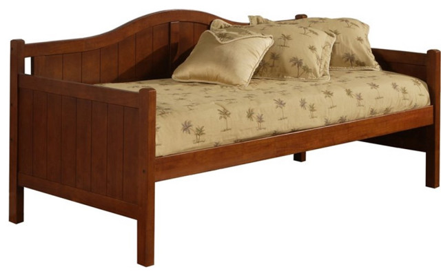 Catania Modern / Contemporary Solid Wood Daybed in Cherry Finish