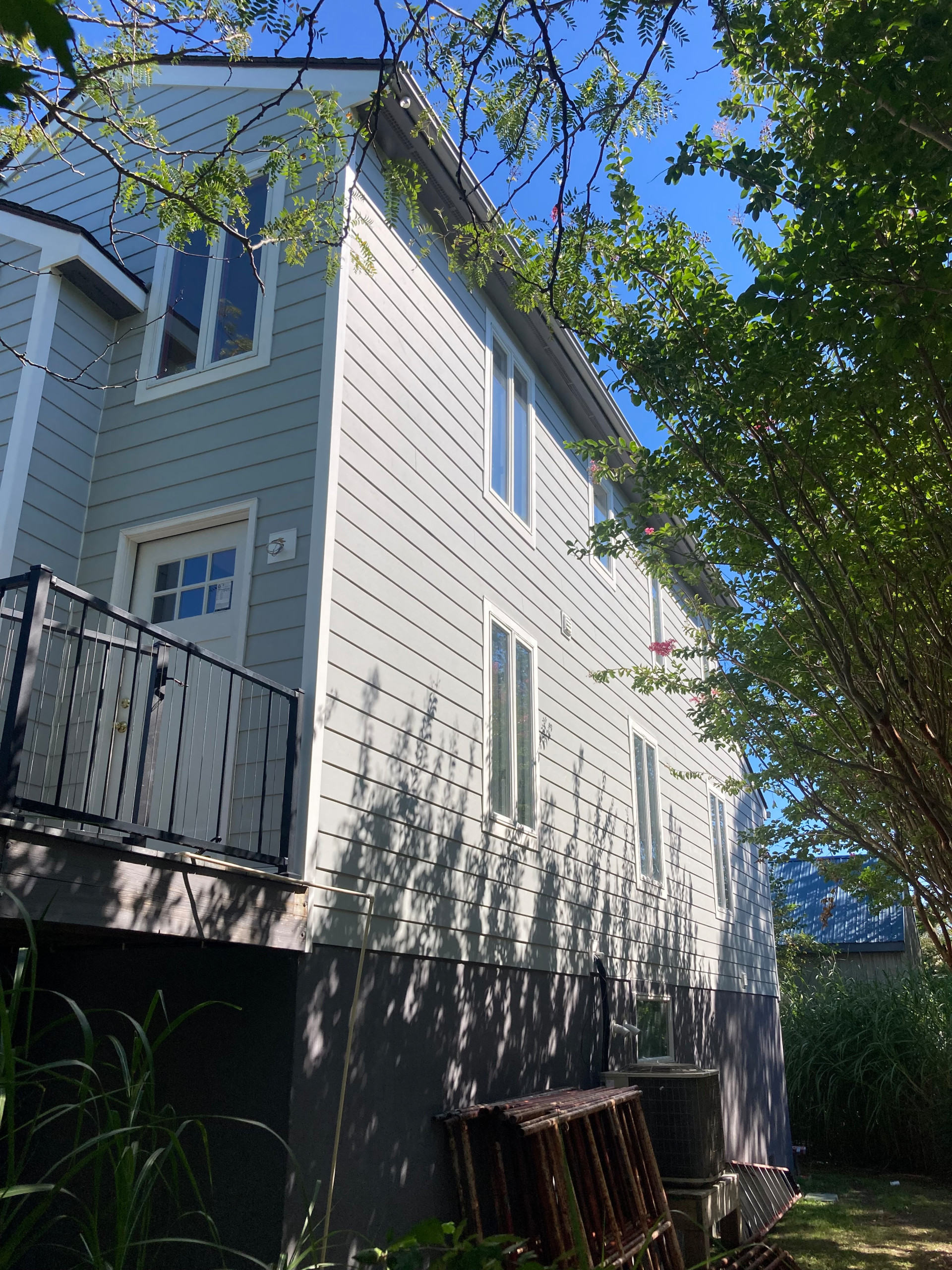 Siding and Front Deck