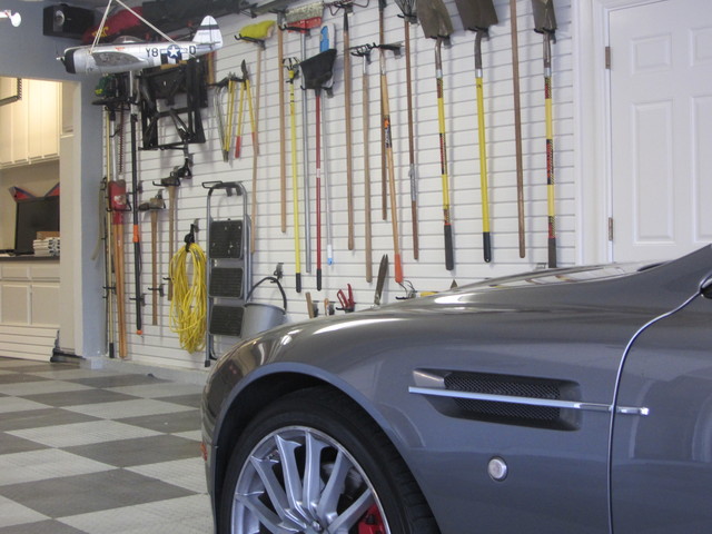 Flow Wall Storage Solutions contemporary-car-porch